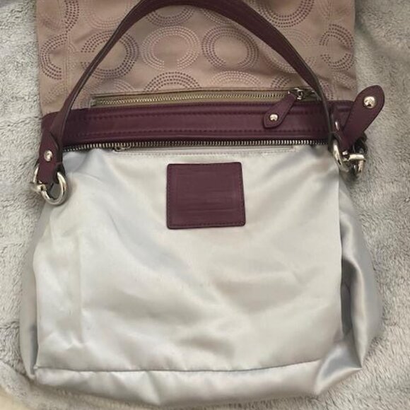 Vintage Ashley Dotted Op Art Large Hippie should bag - Picture 5 of 7